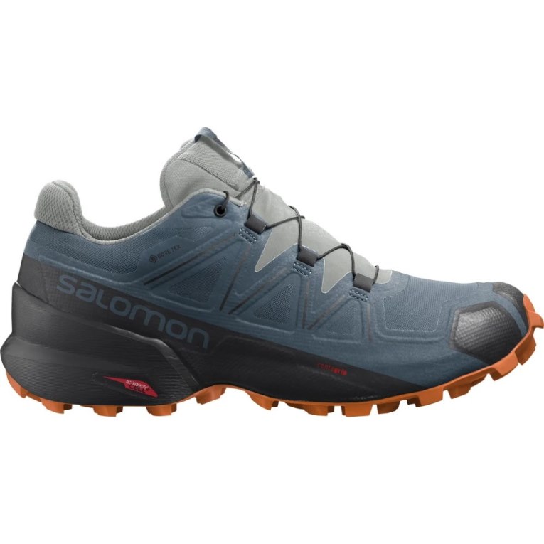 Tenis Para Trail Running Salomon Speedcross 5 GTX Hombre Azules | MX OZKF598